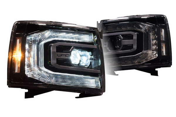 07.5-14 Chevrolet Silverado XB LED Headlights