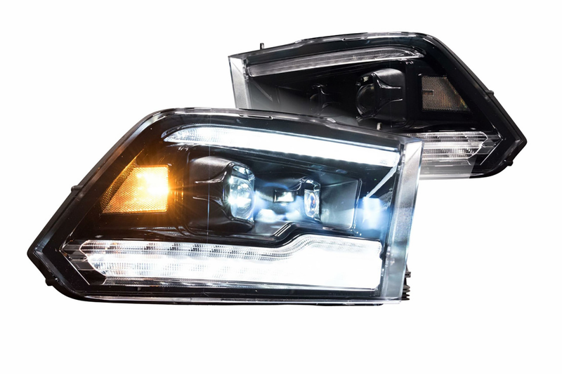 10-18 RAM XB LED Headlights