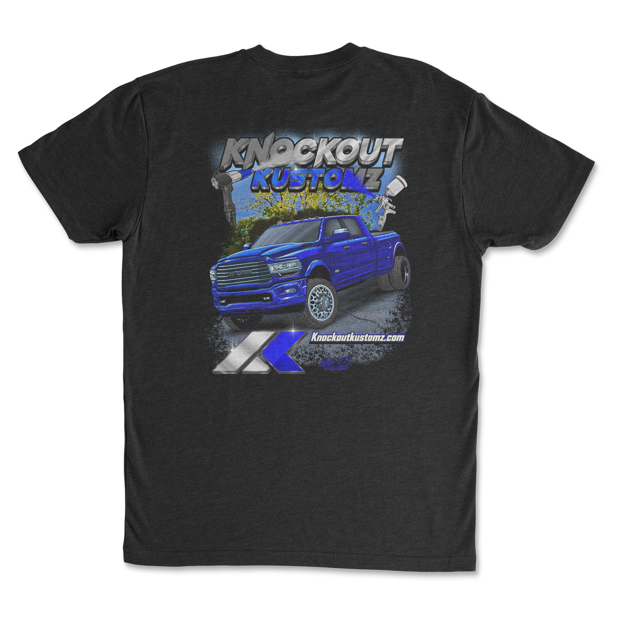 '23 Knockout Shop Tee – Knockout Kustomz